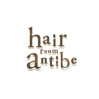 HAIR ROOM ANTIBE-札幌市清田区にある美容室のロゴマーク作成