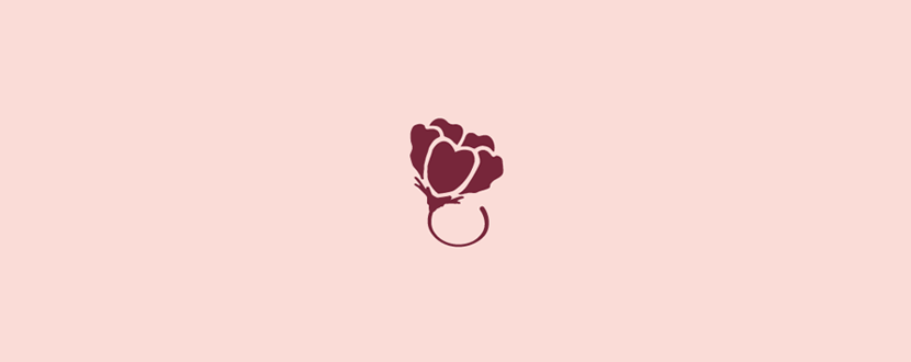 花桜宴-神戸にあるバーのロゴマーク作成